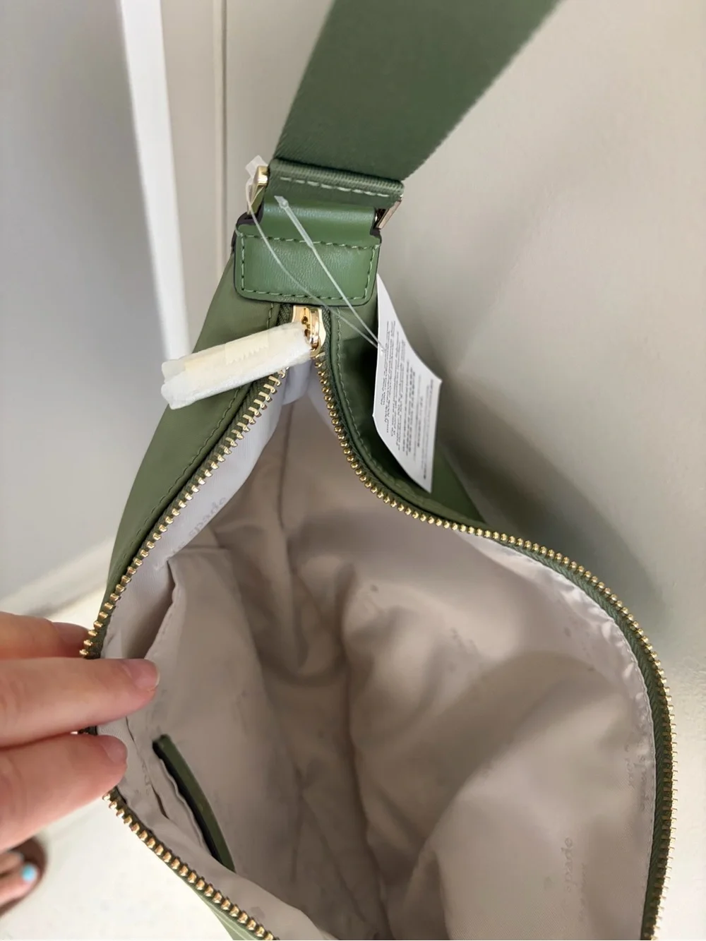 kate spade Carter sling crescent bag